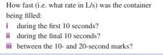 How fast was the container being filled?-example-1