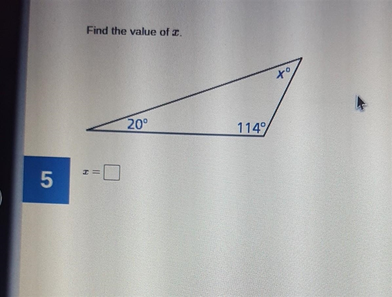 Find the value of x ​-example-1