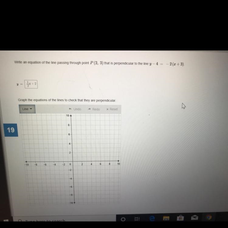 The equation that I typed in is right. What are the coordinates? Please show all work-example-1