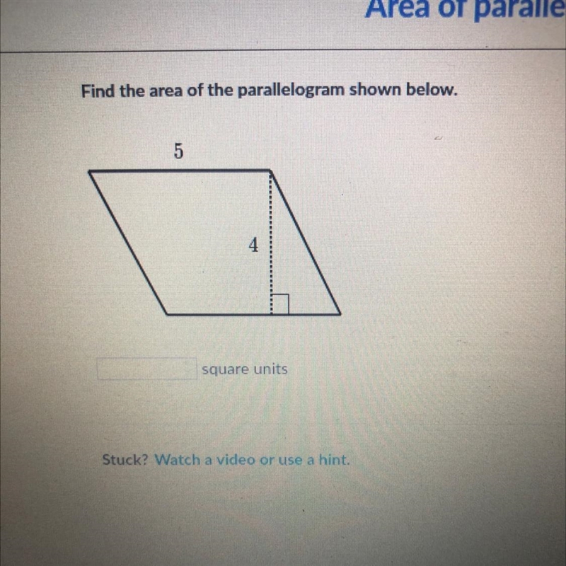 Can someone help ? What’s the square units ?-example-1