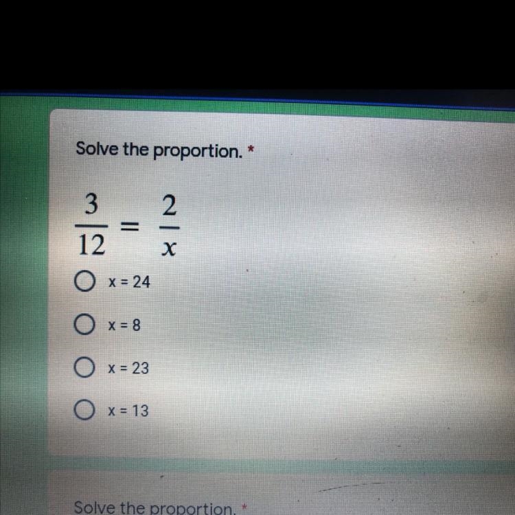 Solve The Proportion-example-1