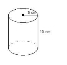 Find the volume of the cylinder. Use 3.14 for π. a. 100 cm³ b. 785 cm³ c. 157 cm³ d-example-1