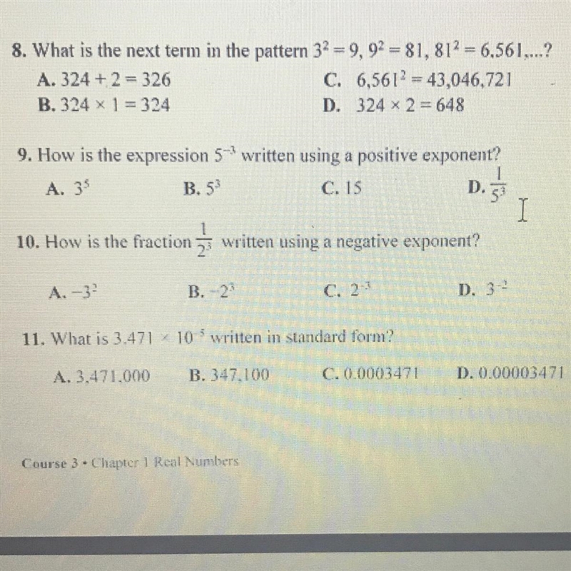 I just need 8 and 9 pls help been stuck here forever-example-1