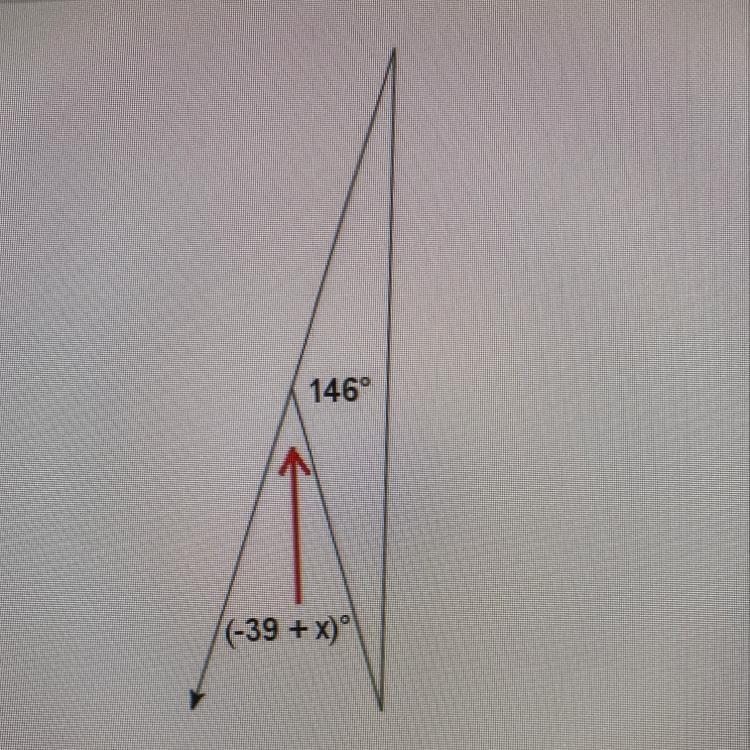 Find the value of x. A.71 B.72 C.73 D.75-example-1