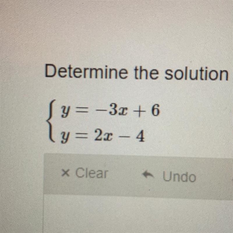 HELP PLEASE. what is the solution to this as an ordered pair. (algebra 1)-example-1