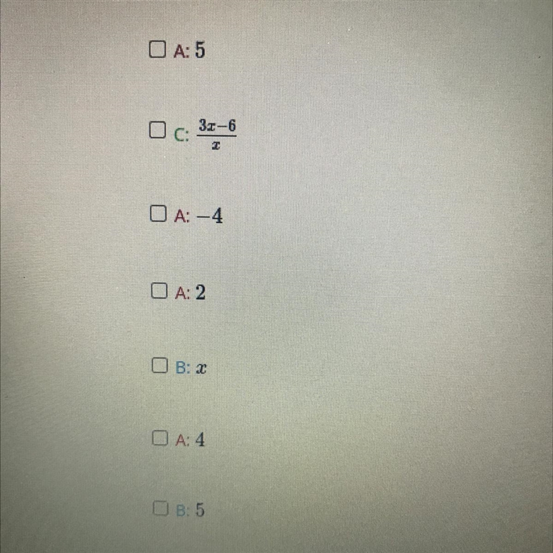 Multiply () Part A: What is/are the restricted value(s)? Part B: What factor(s) can-example-1