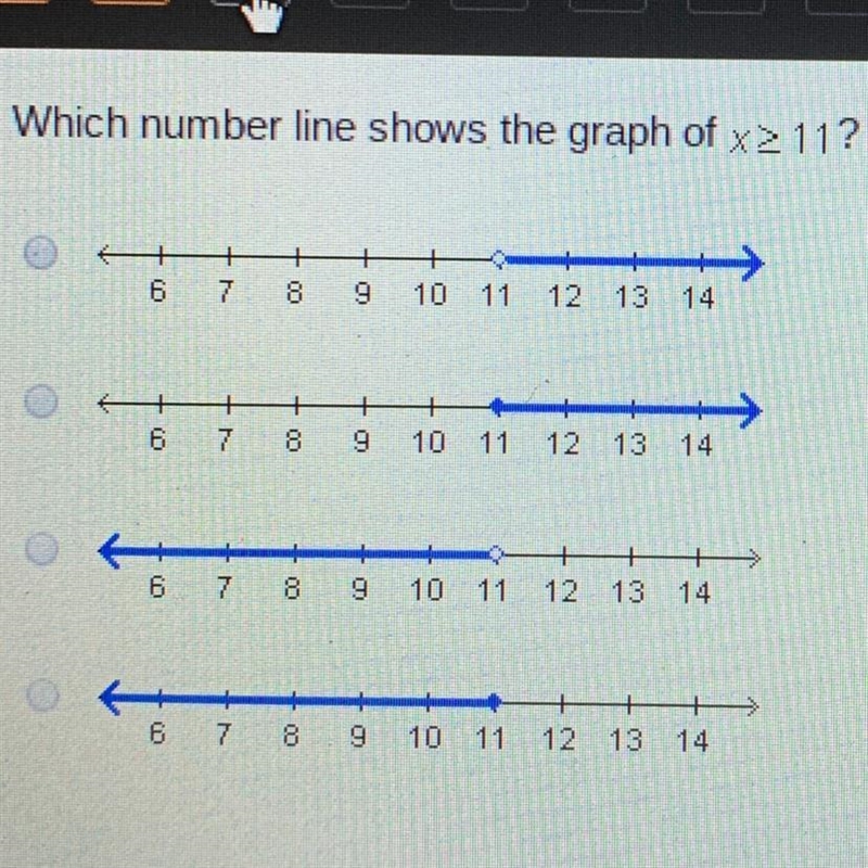 ASAP PLEASE IM BEHINF AND NEED TO SUMBIT ALL WORK BY 12!!!!!!!!! Which number line-example-1