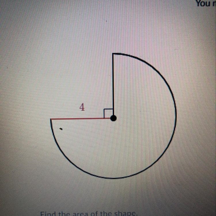 Find the area of the shape-example-1