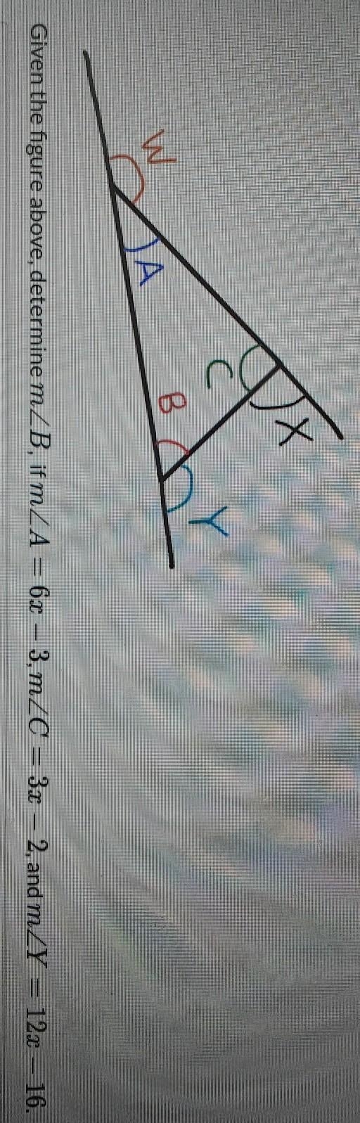 Given the figure above, determine​-example-1