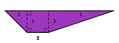 Find the area of the shape shown below.-example-1