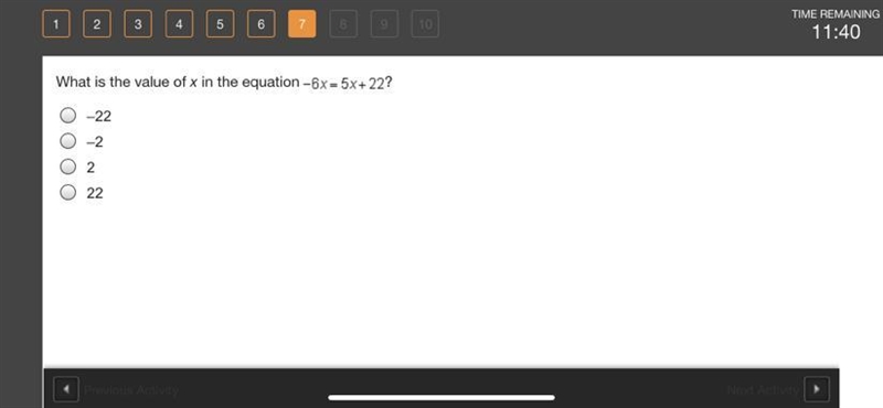 Where is the value of X in the equation-example-1