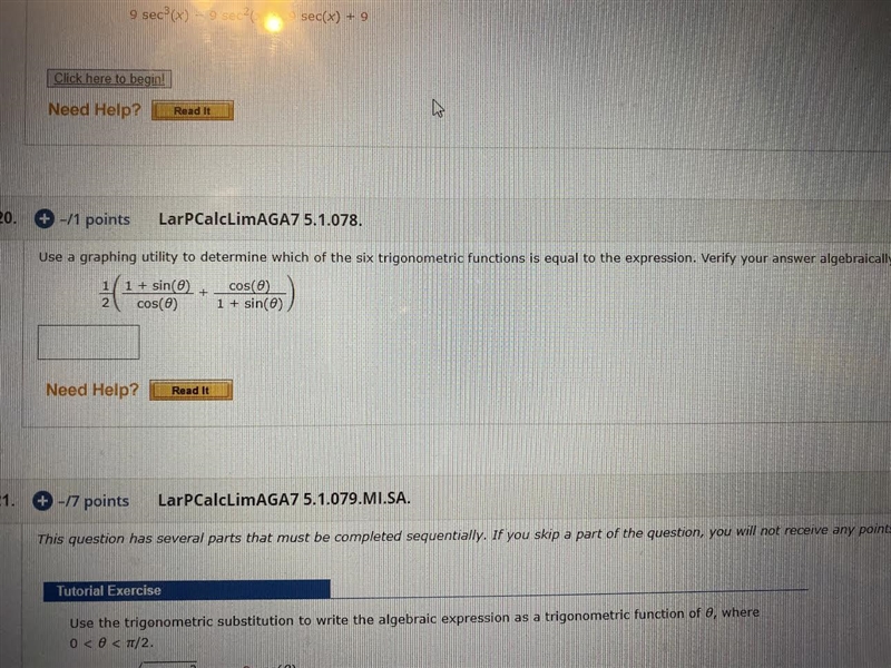 How do I solve this trigonometric function?-example-1