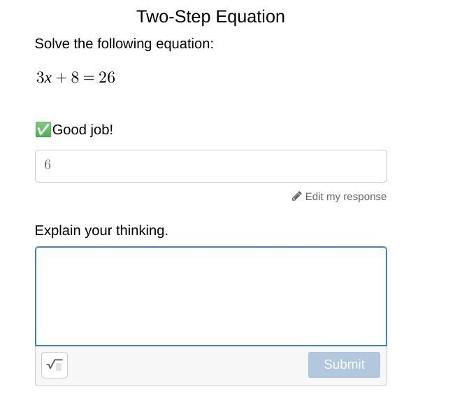 Just fill out the explanation on why it's 6?-example-1