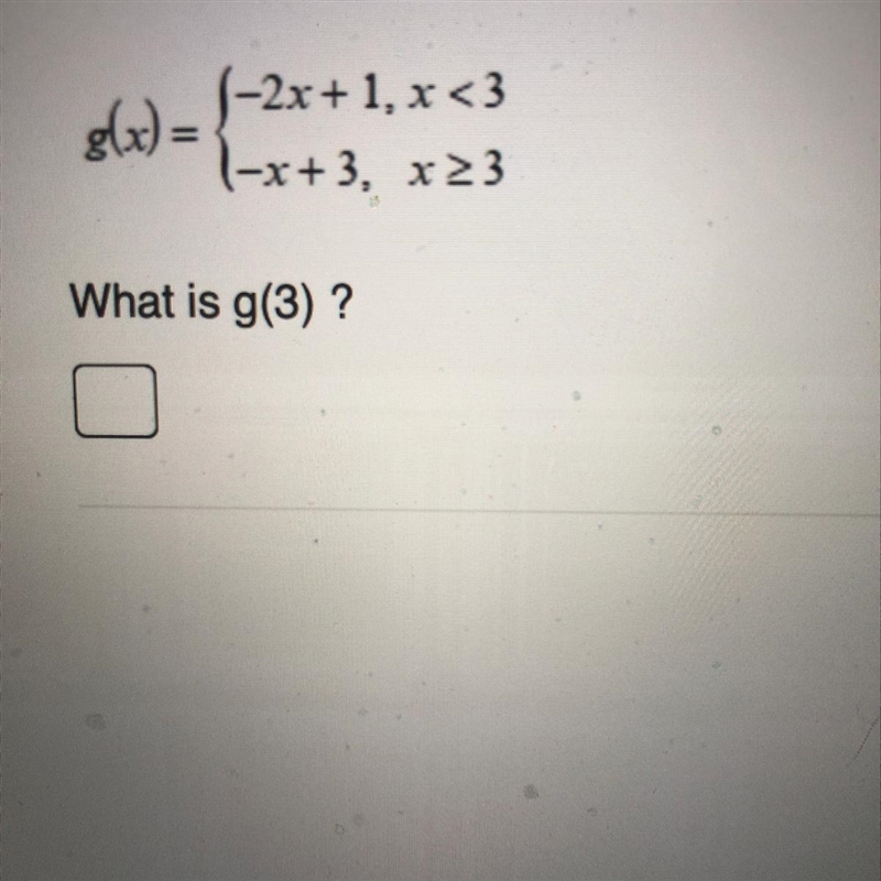 What is g(3) please help-example-1