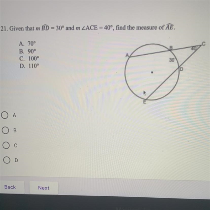 Can you help me with finding arc measure in circles?-example-1