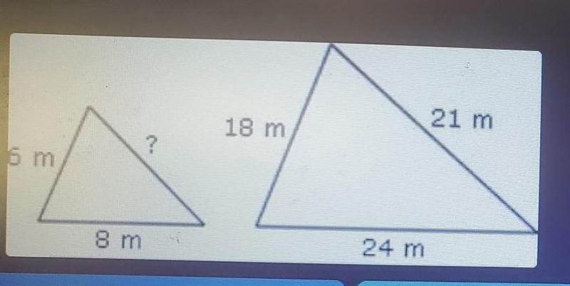 Find the missing side. This is really really important, can someone please help me-example-1