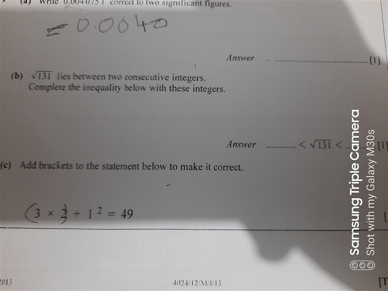 I need help at this anyone. At b-example-1