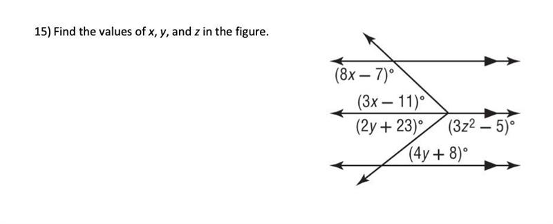 PLS HELP find the values of x, y and z..pls-example-1