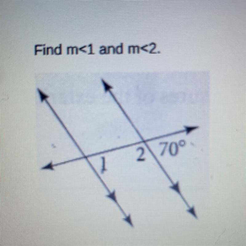 Find m<1 and m<2. Please help me find the measures.-example-1