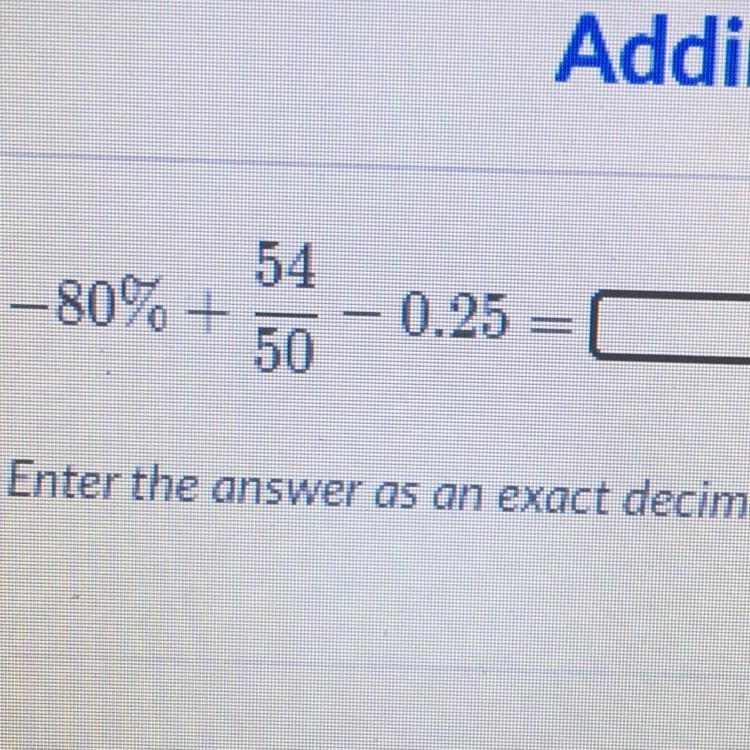 —80% + 54/50–0.25 plz help-example-1