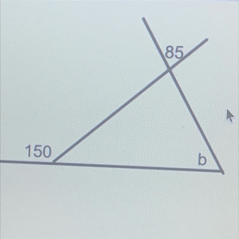 Geometry work find the value of b-example-1