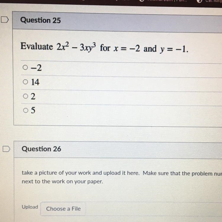 Ahh sorry! i need help again! question 25! if you can, please include steps! thanks-example-1