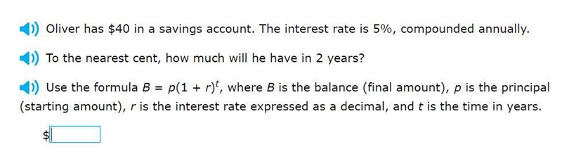 Correct answers only! To the nearest cent, how much will he have in 2 years? Use the-example-1