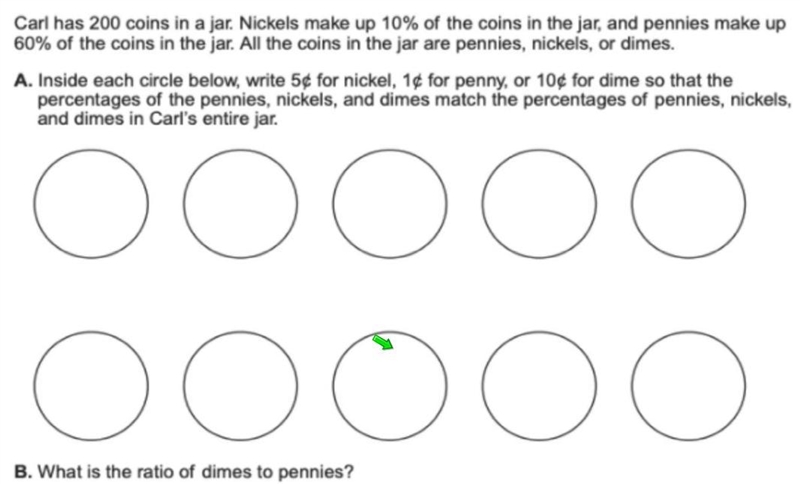 What is the Ratio of dimes to pennies-example-1