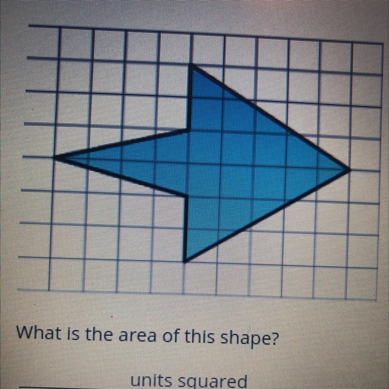 What is the area of this shape? units squared-example-1