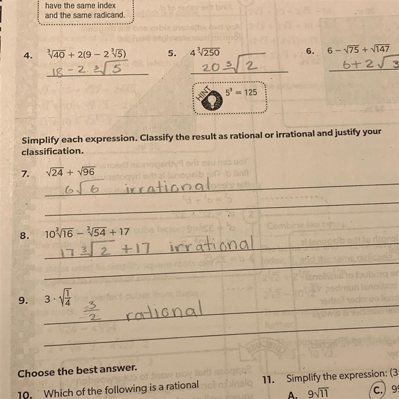 I need help justifying why my classification is correct-example-1