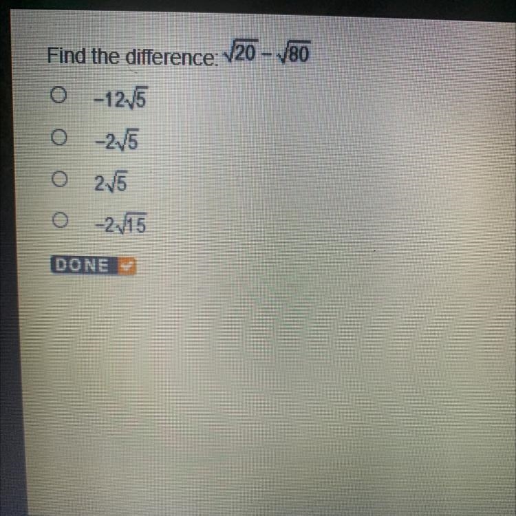 Find the difference: v20-v180-example-1