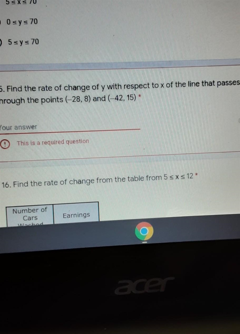 Find the rate of change of y with respect to the x of the line that passes through-example-1