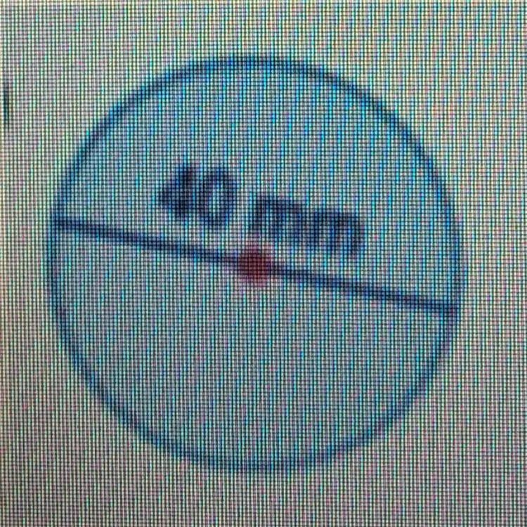 Calculate the circumference of the circle. Round to the nearest tenth.-example-1