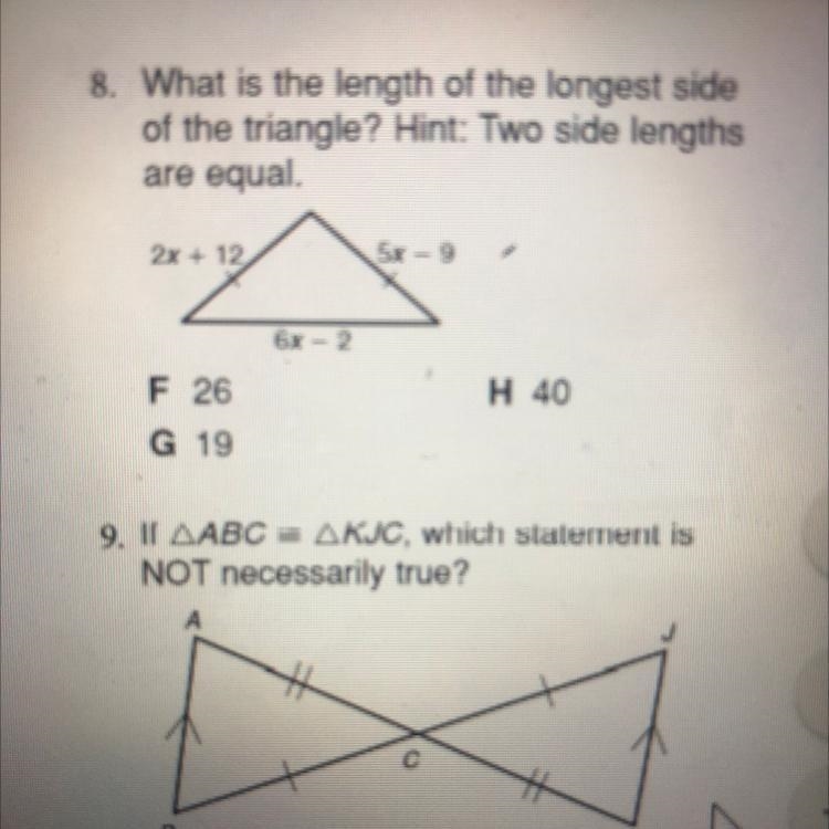 Help with #8 please!-example-1