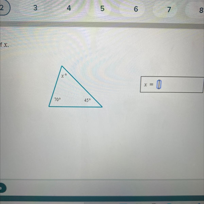 Find the value of x-example-1