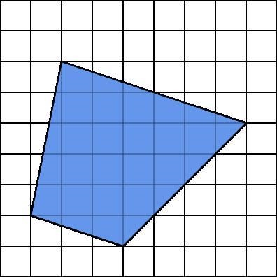 What is the area of the polygon below?-example-1