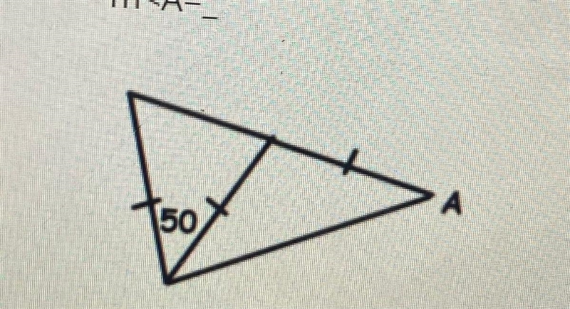 Find the measure of angle A-example-1