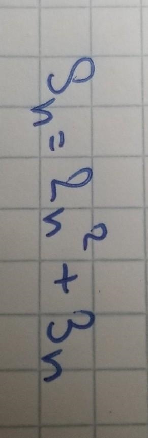 The sum of the first (n) terms of the sequence is given by the formula (given below-example-1