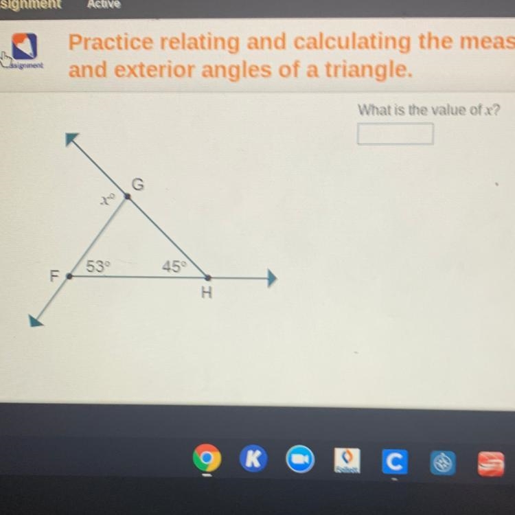 What is the value of x ?-example-1