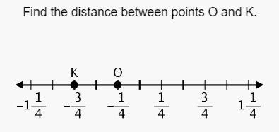 Find the distance between points O and K :)-example-1