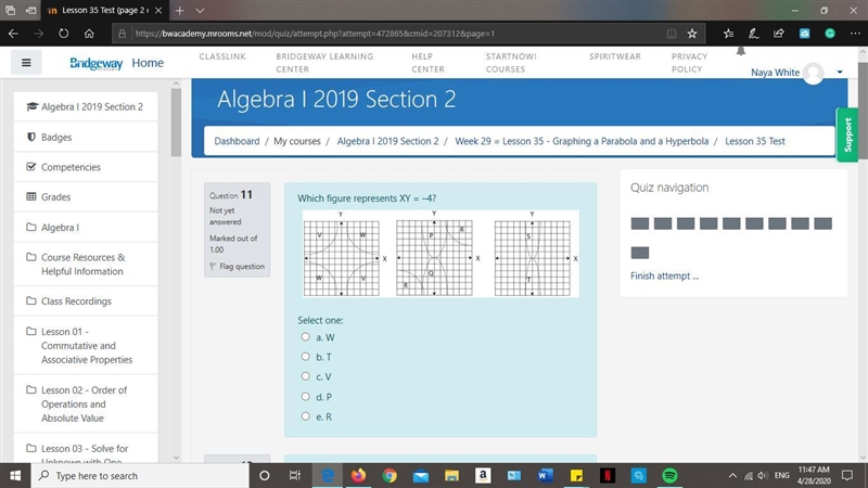 Need help plz!! XY = -4-example-1