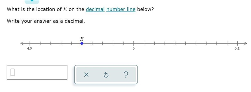 What is the location of e?-example-1