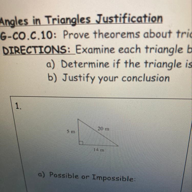 Prove theorems about triangles examine each triangle-example-1