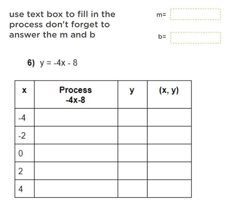 Find the slope and y intercept last question please help-example-1