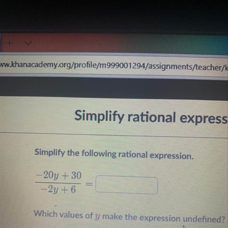 Simplify the following rational expression-example-1