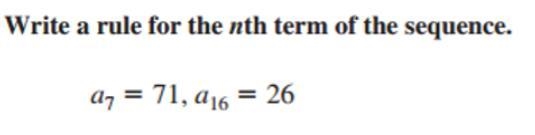 If you are good at arithmetic sequences in math please help I am giving more points-example-1