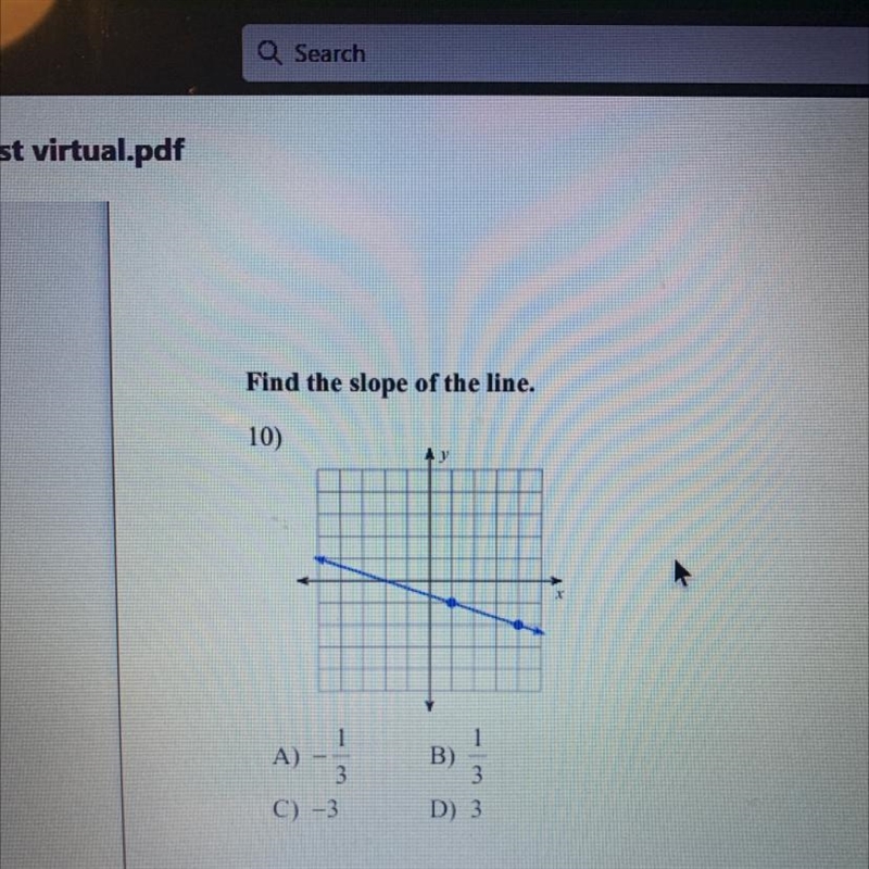 Find the slope of the line. I WILL MARK BRAINYLIST JUST HELP MEEE-example-1