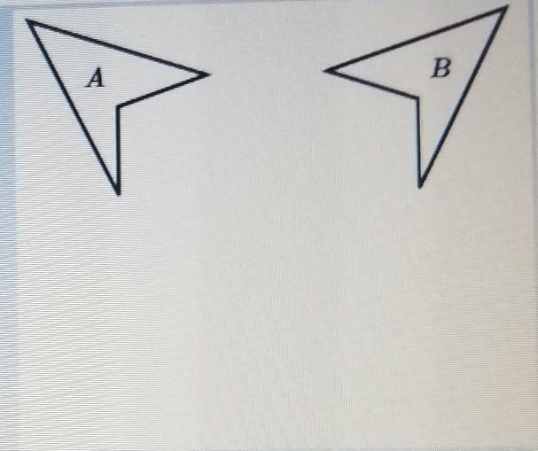 What single transformation was applied to quadrilateral A to get Quadrilateral B? Dilation-example-1