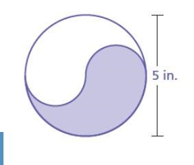 Find the area of the shaded region. Round your answer to the nearest tenth. Please-example-1