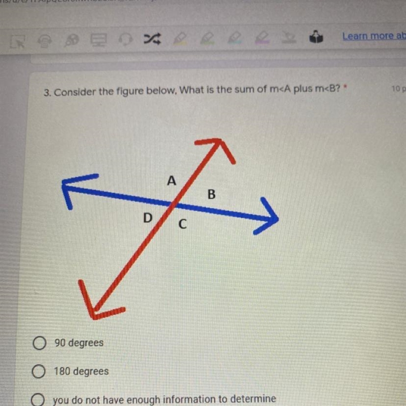 3. Consider the figure below, What is the sum of m-example-1